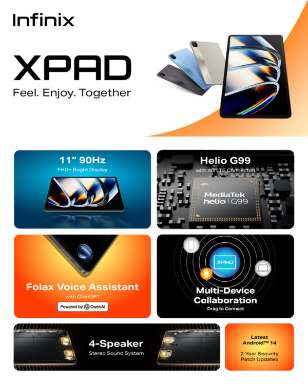 Infinix Xpad 256GB ROM